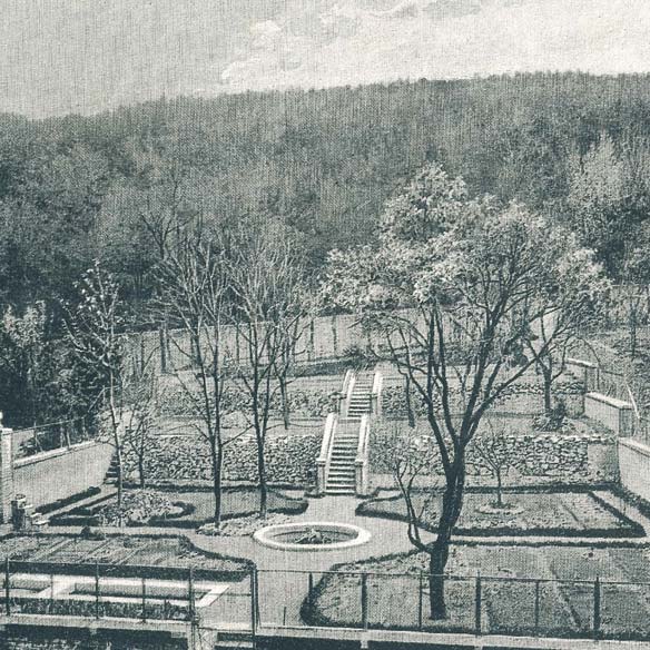 Botanischer Garten um 1920